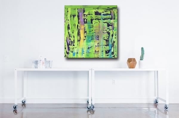 Art original modern green - abstract 2026